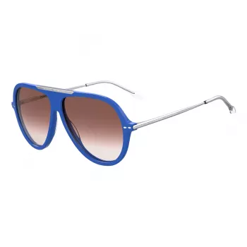 ISABEL MARANT Moteriški akiniai nuo saulės IM-0162-S-B88 – geometrinis acetatinis rėmelis su UV400 apsauga
