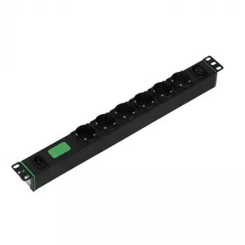 APC Easy Rack PDU Basic – 1U stovo maitinimo skirstytuvas, 12x IEC C13, 16A, 230V