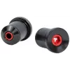 Tilt Bar Ends 22 Size – juodi, nailono kompozito – pora