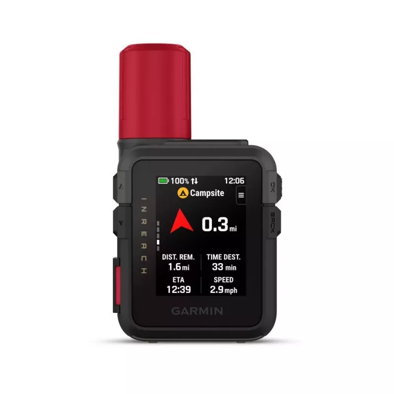 Garmin inReach Mini 3 Plus palydovinis komunikatorius raudonas/juodas 010-03387-10