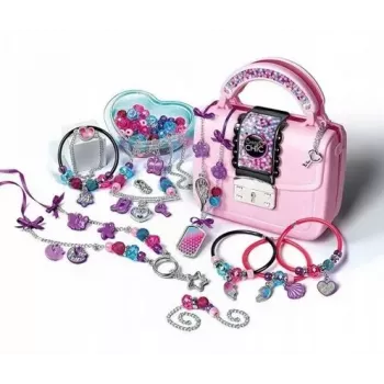 Clementoni Crazy Chic DIY rinkinys: „Crazy Handbag“ su karoliukais ir apyrankėmis 17651