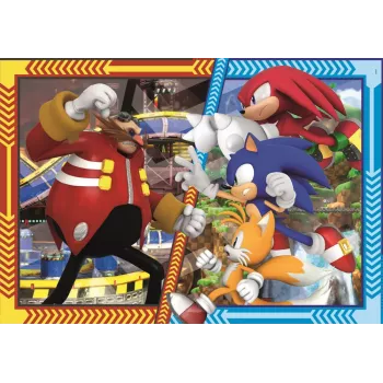 Clementoni 31755 Super Color Puzzle Sonic The Hedgehog 180 Pieces