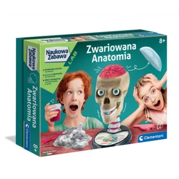Clementoni Naukowa Zabawa Szalona Anatomia – rinkinys lenkų kalba (50697)