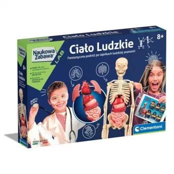 Clementoni Science Fun Human Body (lenkų k.) 60249