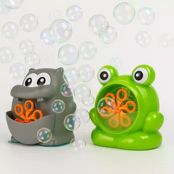 Koala Games G2495 Varlė ir Hipopotamas Burbulų Mašinėlė (Atsitiktinė Spalva)