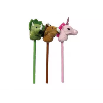 Koala Games G2587 Pliušinis žaislas su lazdele ir garsu (Atsitiktinis dizainas)
