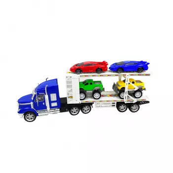 Koala Games G2591 Automobilinis vilkikas su 4 liejinukais