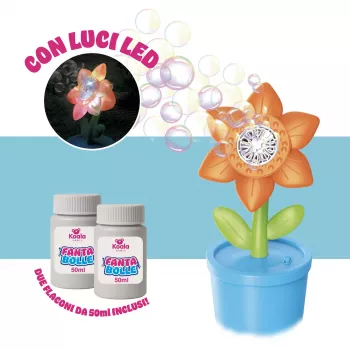 Koala Games G2659 Gėlės Formos Burbulų Pūstuvas (Atsitiktinė Spalva)