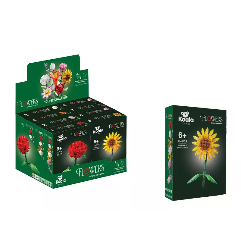 Koala Games G2672 Gėlių Blokeliai (Atsitiktinė Spalva)
