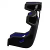 SABELT SIM RACING SRX-1 Sim Racing sėdynė, stiklo pluošto kevalas, paminkštinta – karališkai mėlyna