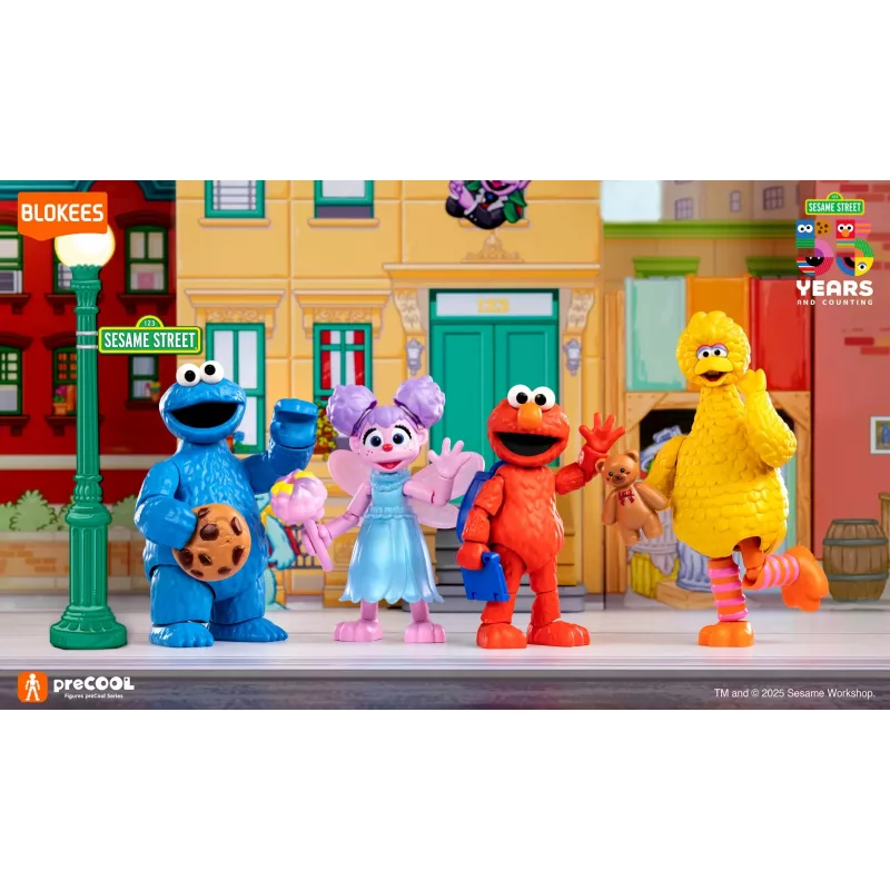 Blokees Sesame Street Figures preCOOL S2 – Abby Cadabby kolekcinė figūrėlė