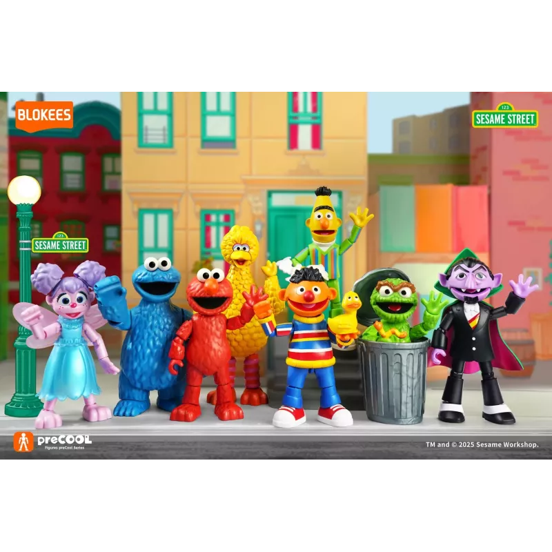 Blokees Sesame Street Figures preCOOL S2 – Abby Cadabby kolekcinė figūrėlė