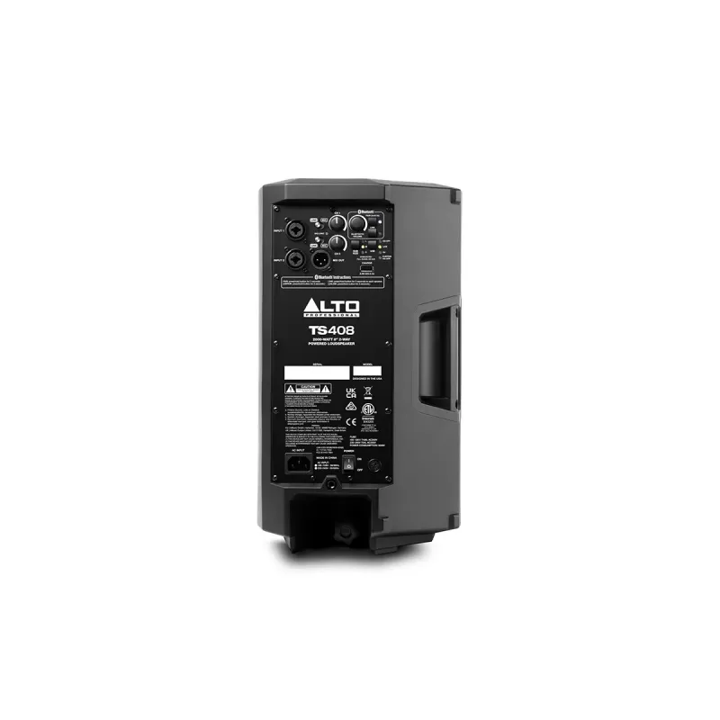 ALTO PROFESSIONAL TS 408 - 2000 W 8 colių 2 krypčių aktyvus garsiakalbis su Bluetooth, DSP ir programėlės valdymu