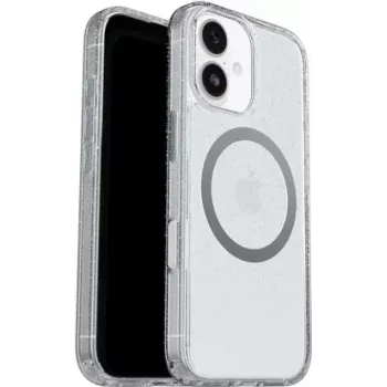 OtterBox Symmetry Series Clear MagSafe Dėklas, skirtas Apple iPhone 17 – Stardust Clear