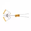 TELEVES Yagi V BIII VHF antena, 5 elementų, 174-230 MHz, 7.5 dBi, F tipo jungtis, lauko, juoda