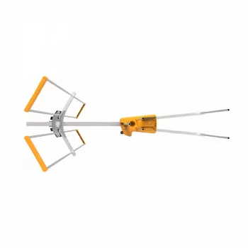 TELEVES Yagi V BIII VHF antena, 5 elementų, 174-230 MHz, 7.5 dBi, F tipo jungtis, lauko, juoda