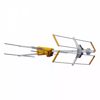 TELEVES Yagi V BIII VHF antena, 5 elementų, 174-230 MHz, 7.5 dBi, F tipo jungtis, lauko, juoda
