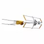 TELEVES Yagi V BIII VHF antena, 5 elementų, 174-230 MHz, 7.5 dBi, F tipo jungtis, lauko, juoda