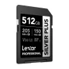 Lexar Professional SILVER PLUS SDXC 512GB atminties kortelė