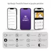TrueLife NannyCam S3 Smart vaizdo kūdikio monitorius su 3,2 colių spalvotu LCD ekranu, 720p HD, Wi-Fi, naktiniu režimu, dvipusiu garsu, temperatūros jutikliu, lopšinėmis, VOX, judesio detektoriumi, 300 m atstumu lauke