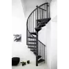 STAIRS RONDO spiraliniai laiptai antracitiniai 12 pakopų 269-300 cm