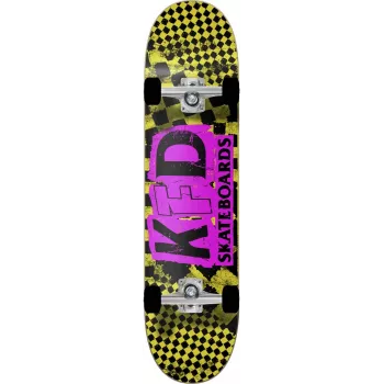 KFD Ransom Complete Skateboard 7.75 Geltona