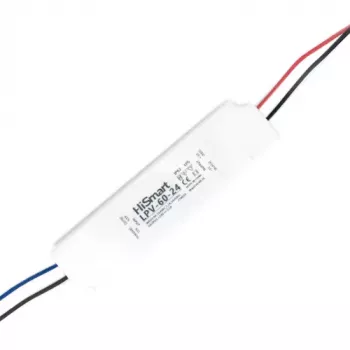 HISMART LPV-60-24 24V 2,5A 60W IP67 perjungiamasis maitinimo šaltinis
