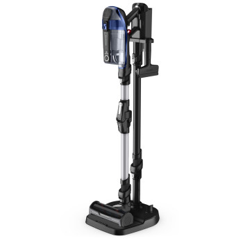 Rowenta X-Force Flex 14.60 Auto Docking belaidis stiebinis dulkių siurblys RH99C3 - mėlynas/aliumininis, 32,4V, 70 min veikimo, Aqua galvutė, LED Vision