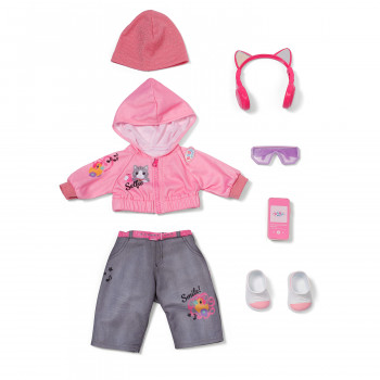 ZAPF CREATION Zapf Baby born Cool Girl apranga 43 cm