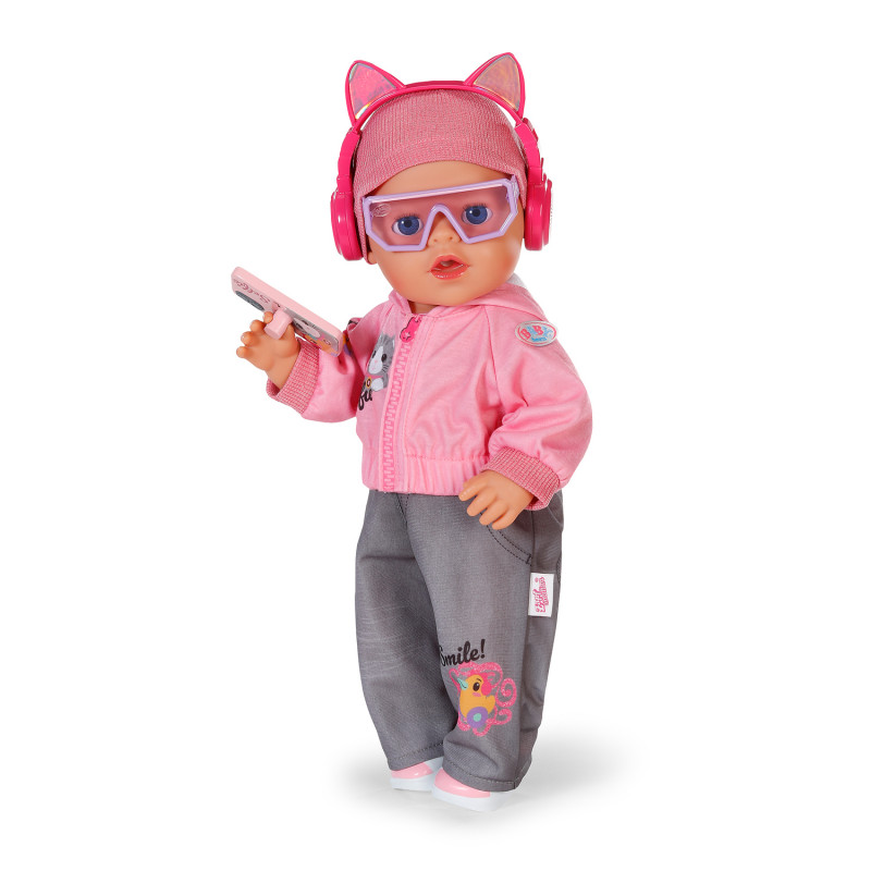ZAPF CREATION Baby born Cool Girl komplektas lėlei 43 cm