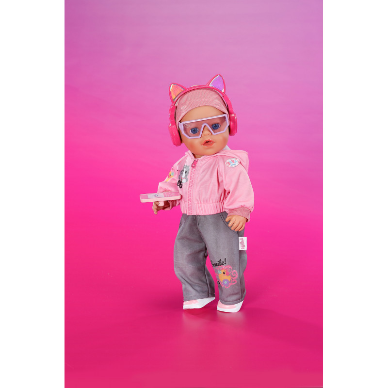 ZAPF CREATION Baby born Cool Girl komplektas lėlei 43 cm