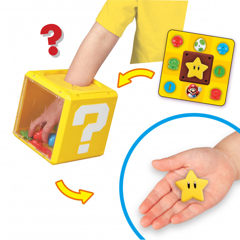 EPOCH Games Super Mario Question Block sukrovimo žaidimas