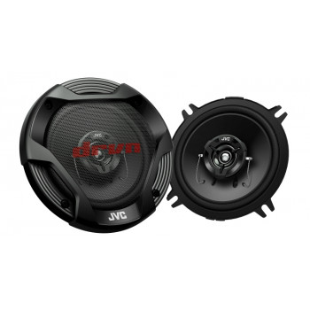 JVC CS-DR522 13 cm 2 krypčių koaksialiniai automobilio garsiakalbiai - 260W didžiausia galia, smėlio kūgio žemų dažnių garsiakalbis, subalansuotas kupolo aukštų dažnių garsiakalbis (pora)