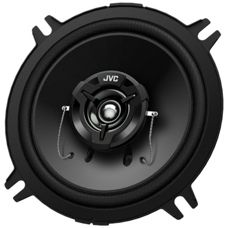 JVC CS-DR522 13 cm 2 krypčių koaksialiniai automobilio garsiakalbiai - 260W didžiausia galia, smėlio kūgio žemų dažnių garsiakalbis, subalansuotas kupolo aukštų dažnių garsiakalbis (pora)