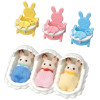 Sylvanian Families Triplets Starter Set – kūdikių priežiūros aksesuarų rinkinys