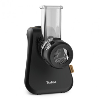 TEFAL MB77EN elektrinė tarka ir spiralizatorius, 260 W, 5 kūgiai, juoda/sidabrinė