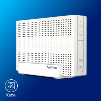 AVM FRITZ!Box 6690 Pro Cable – DOCSIS 3.1 kabelinis maršrutizatorius su Wi-Fi 6, 2,5 GbE, Mesh, DECT