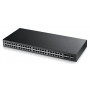 ZyXEL GS1920-48 48 prievadų Gigabit išmanusis valdomas komutatorius su 4 SFP uplinkais ir PoE+ (375W)