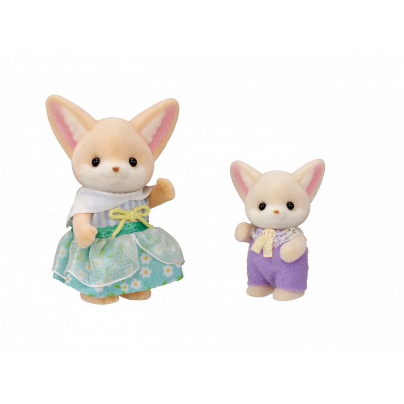 EPOCH Sylvanian Families Saulėtos iškylos rinkinys - Feneko lapės sesuo ir kūdikis