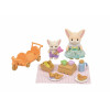 EPOCH Sylvanian Families Saulėtos iškylos rinkinys - Feneko lapės sesuo ir kūdikis