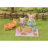 EPOCH Sylvanian Families Saulėtos iškylos rinkinys - Feneko lapės sesuo ir kūdikis