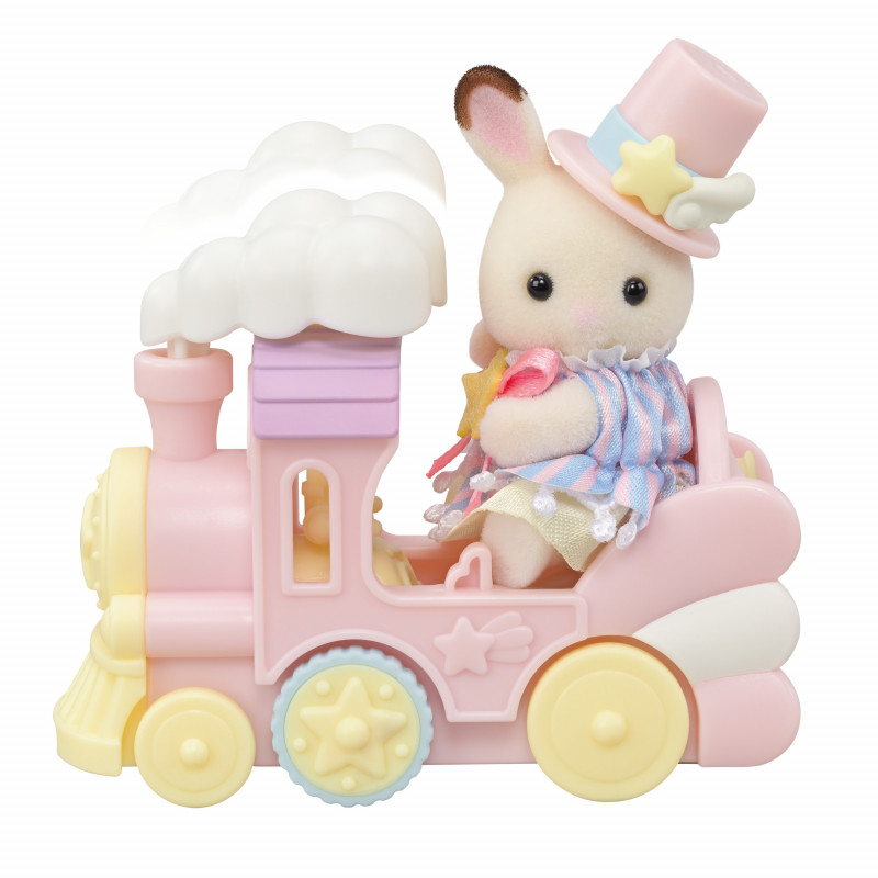 Sylvanian Families Amusement Park Playset Train Ride – atrakcionų parko žaidimų rinkinys