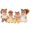 Epoch Sylvanian Families Walnut Squirrel Family figūrėlių rinkinys