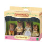 Epoch Sylvanian Families Walnut Squirrel Family figūrėlių rinkinys