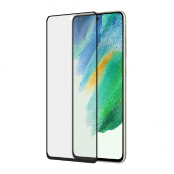 SAFE by PanzerGlass Samsung Galaxy S21 FE G990 ekrano apsauginis stiklas E2E, tinka su dėklu, juodas SAFE95100
