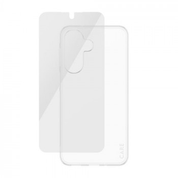 PanzerGlass Hoops 2-in-1 Ultra-Wide Fit ekrano ir objektyvo apsaugos rinkinys, skirtas Samsung Galaxy S26+ – rudos spalvos