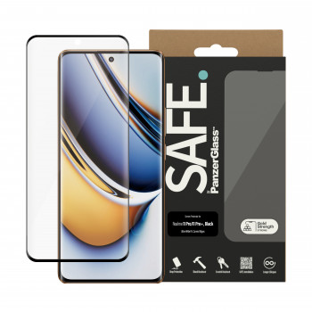 SAFE by PanzerGlass Realme 11 Pro / 11 Pro+ ekrano apsauga Ultra-Wide Fit juoda