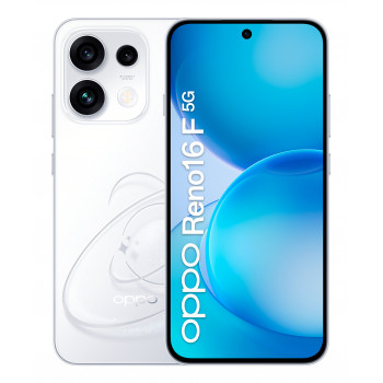 OPPO Reno16 F 5G 8GB RAM 256GB Baltas
