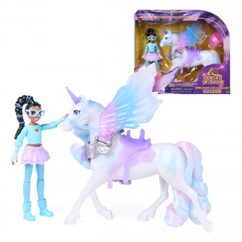 Spin Master Unicorn Academy Wing Magic Layla ir Glacier žaidimų rinkinys