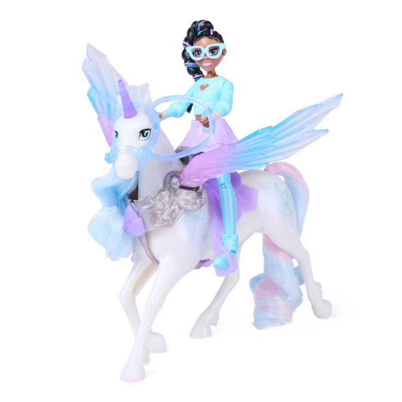 Spin Master Unicorn Academy Wing Magic Layla ir Glacier žaidimų rinkinys